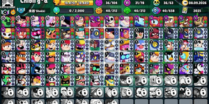 MAX 21 BRAWLER | BS | Chibii | BRAWLERS 78/105 | 21 MAX Hypercharge | 18K TROPHIES | PRESTIGE 8 | 118 GEMS | CN 60