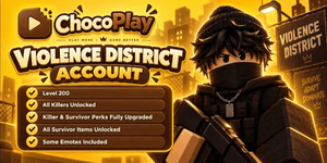 Cuenta de Violence District | Paquete Definitivo | Nv. 200 | Totalmente Mejorada