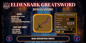 Eldenbark Greatsword - Dungeon Quest Reborn