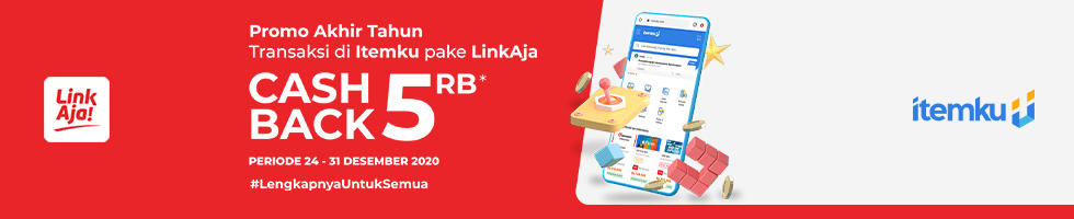 Promo Akhir Tahun, Bonus Cashback dari LinkAja