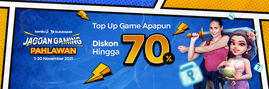Bulan Pahlawan, DISKON Hingga 70% di itemku!