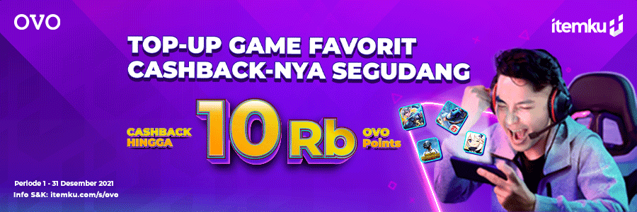 Bulan Terakhir 2021, CASHBACK Gila-gilaan dari OVO untuk Sultanku!