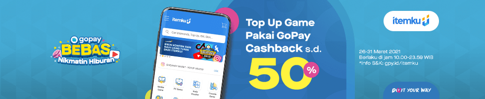 Makin Cuan Waktu Gajian dengan CASHBACK 50% dari GoPay!