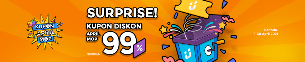 Bukan April Mop, DISKON 99% Spesial Buat Kamu Hanya di itemku