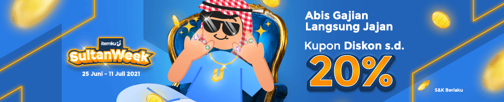 Hujan Diskon, Kanenya Jadi Sultan Selama SultanWeek di itemku!