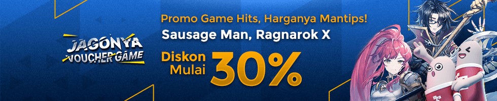 Jagonya Voucher Game Datang, Siap Mengguncang itemku!