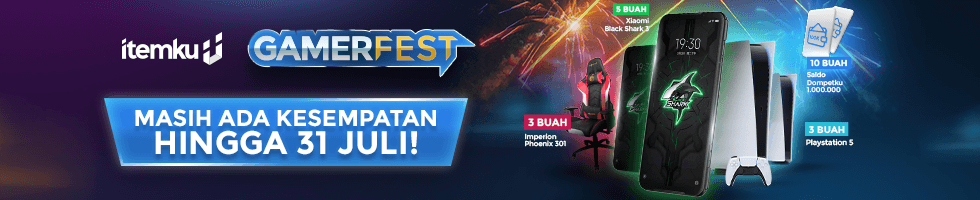 GAMERFEST itemku x Bukalapak Dimulai!