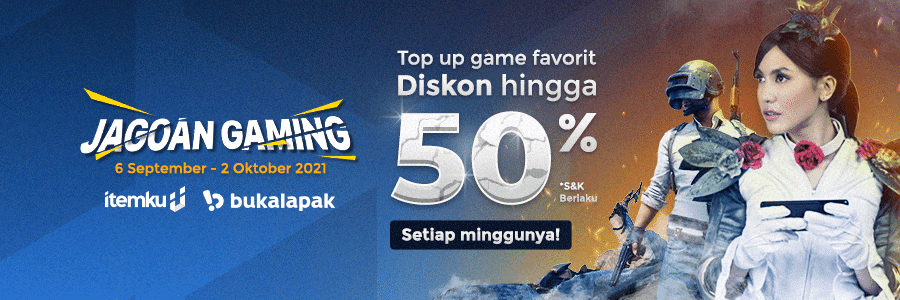 September Ceria, DISKON 50% untuk Para Jagoan Gaming!