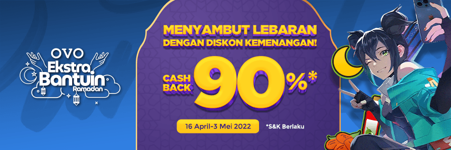Sambut Lebaran Week di itemku, Dapatkan Cashback 90% dari OVO!