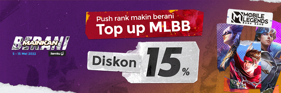 Mabar Mobile Legends, Dapat DISKON 15% di itemku