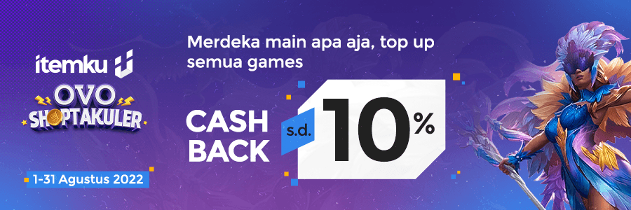 Belanja terus, Cuan terus! Pake OVO pasti dapet CASHBACK sepanjang bulan Agustus!