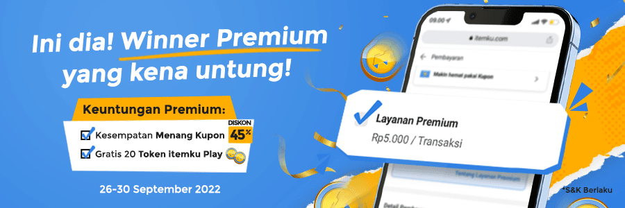 Selamat untuk kalian para PEMENANG PREMIUM!