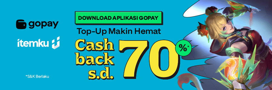 Setiap Hari Seru, ada Cashback GoPay 70% di Itemku!