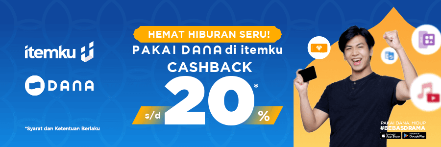 Top-up anti seret dengan CASHBACK DANA di bulan maret!