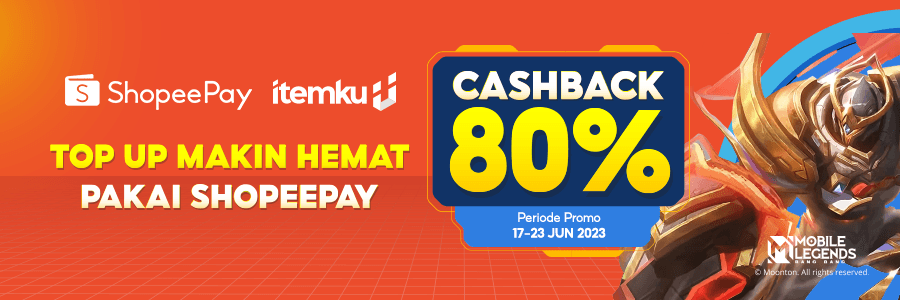 Top-up game makin praktis dengan ShopeePay di itemku!