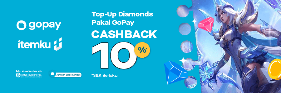 Gaperlu ragu belanja di itemku, karena Gopay kasih cashback seru!