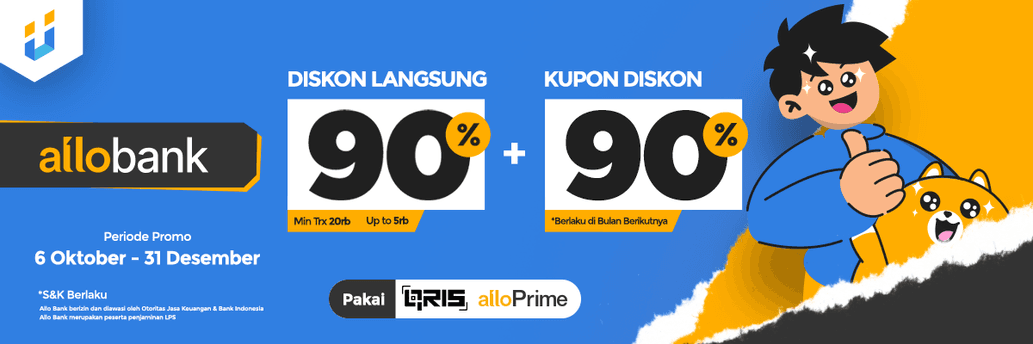 Dapatkan Diskon Spesial dari Allo Prime!