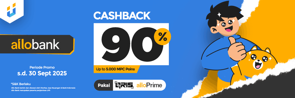 Dapatkan Cashback Spesial dari Allo Prime!