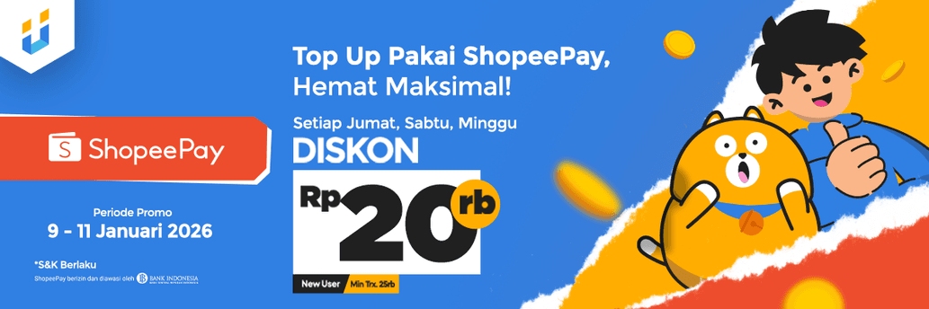 Dapatkan Koin Shopee Rp20.000 di Itemku Selama Bulan Januari 2025!