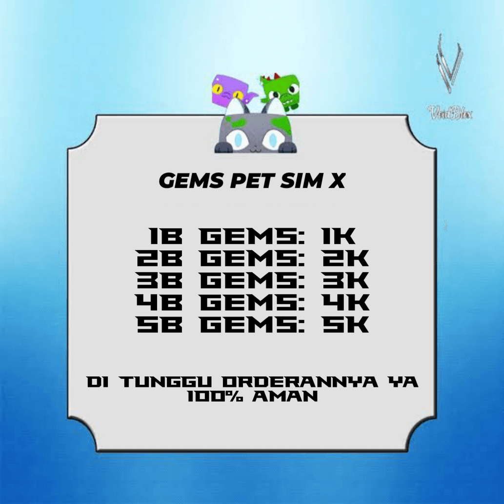 avatar 2M gems pet sim x