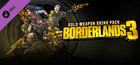 Borderlands 3: Gold Weapon Skins Pack Sharing Account