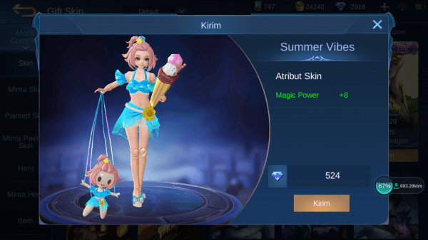 Gambar Product Summer Vibes (Special Skin Angela)