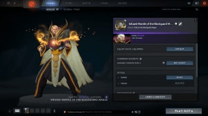 Gambar Product Infused Mantle of the Blackguard Magus (Invoker)