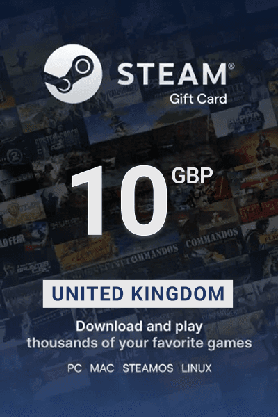 Steam • GBP 10