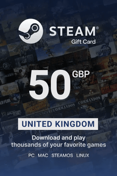 Steam • GBP 50
