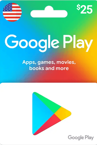 Google Play Gift Card • USD 25