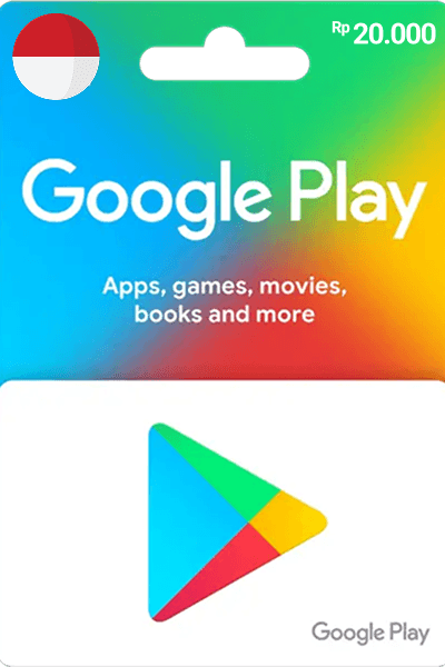 Google Play Gift Card • IDR 20.000