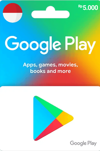 Google Play Gift Card • IDR 5.000