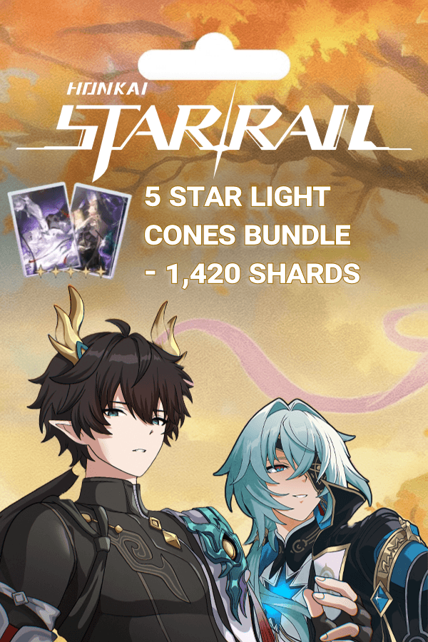 Honkai: Star Rail • 5 Star Light Cones Bundle - 1420 Shards