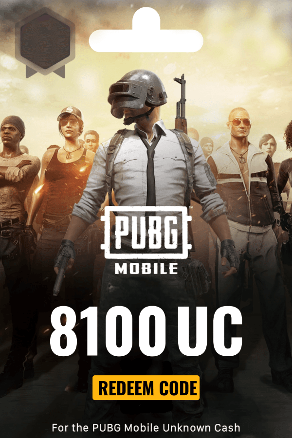 PUBG Mobile • 8100 UC
