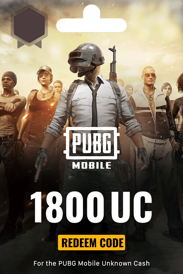 PUBG Mobile • 1800 UC