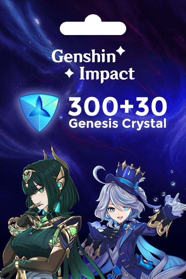 Genshin Impact • 300+30 Genesis Crystals