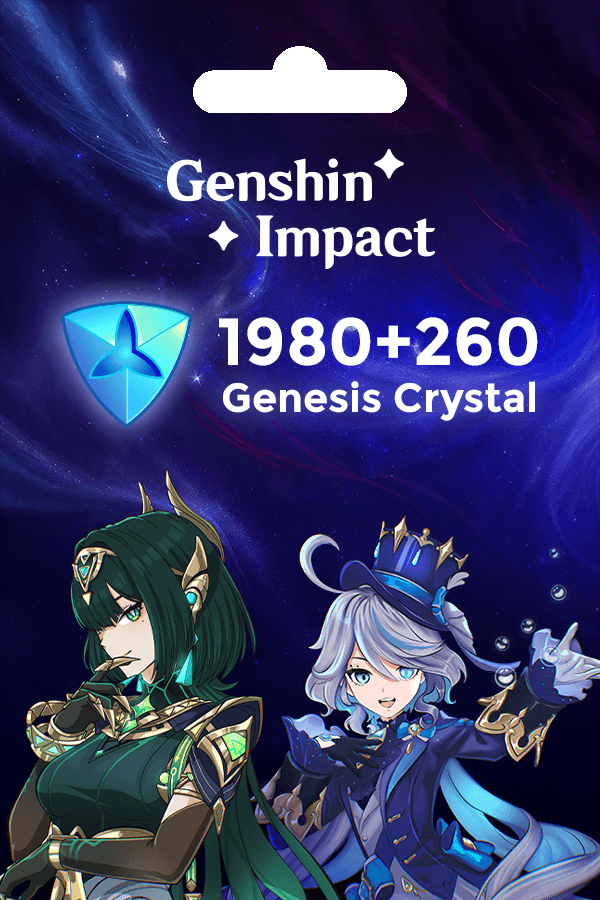 Genshin Impact • 1980+260 Genesis Crystals