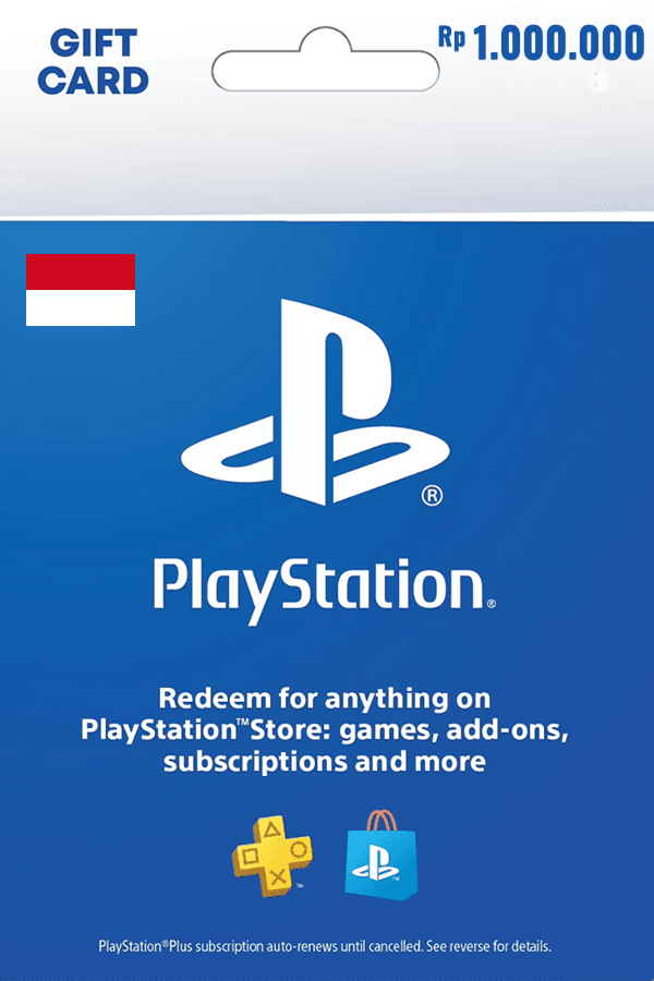 Playstation Network Card • IDR 1.000.000