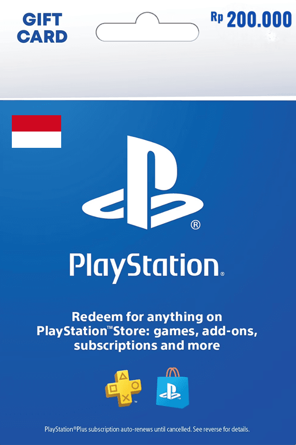 Playstation Network Card • IDR 200.000