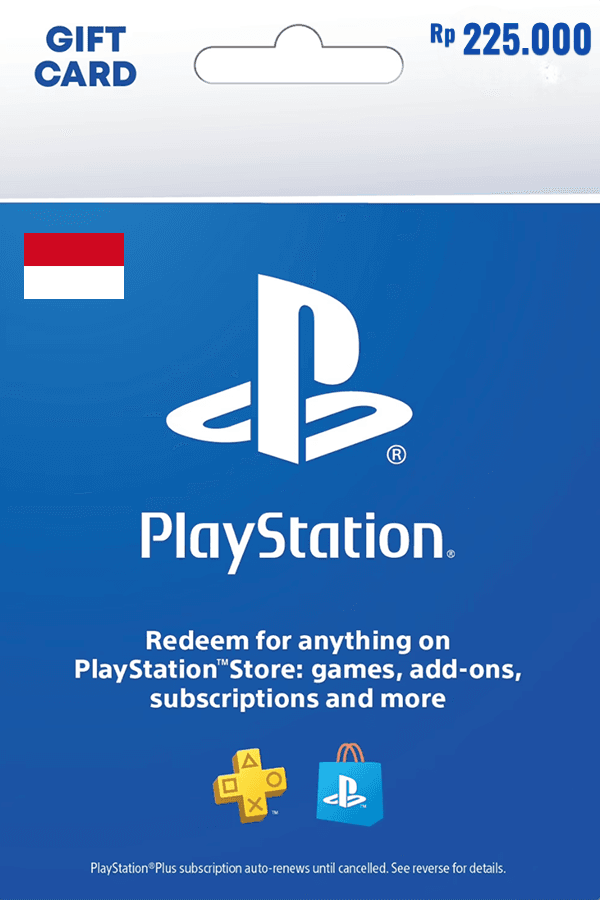 Playstation Network Card • IDR 225.000