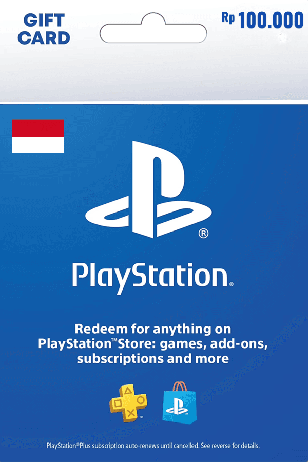 Playstation Network Card • IDR 100.000