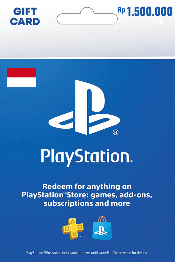 Playstation Network Card • IDR 1.500.000