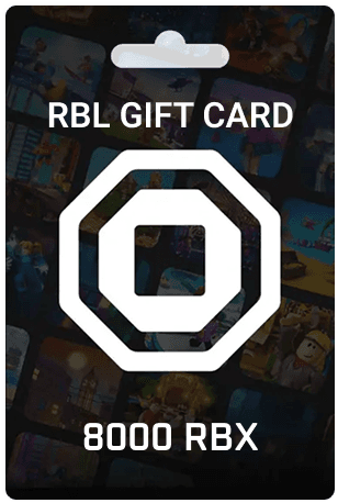 Roblox • 8000 Robux