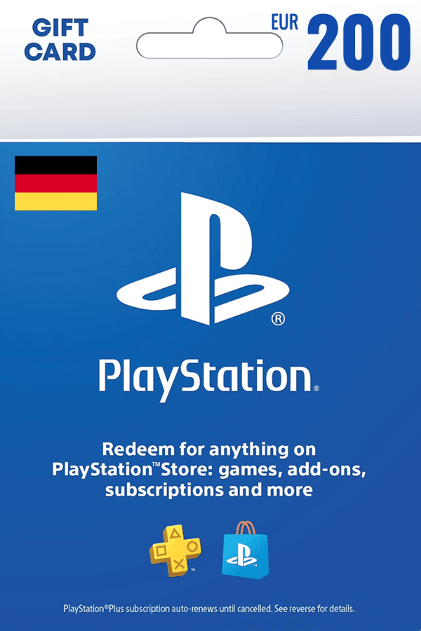 Playstation Network Card • EURO 200 (DE)