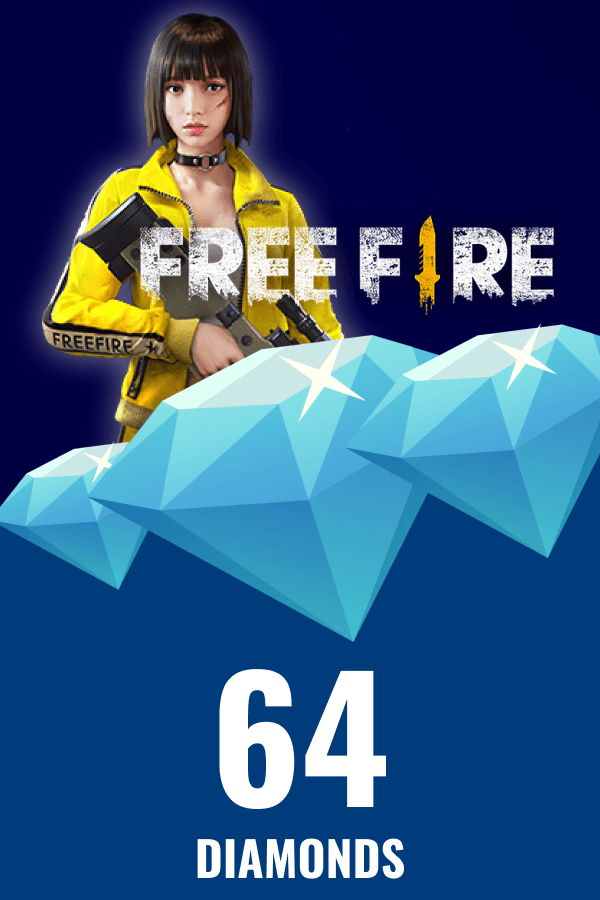 Garena Free Fire • 64 Diamonds