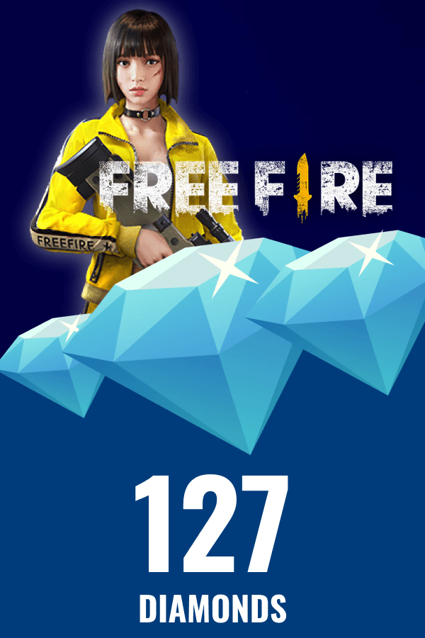 Garena Free Fire • 127 Diamonds