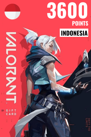 Valorant • 3600 Points (region Indonesia)