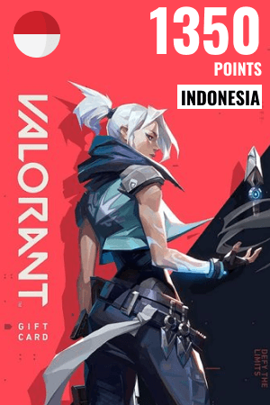 Valorant • 1350 Points (region Indonesia)