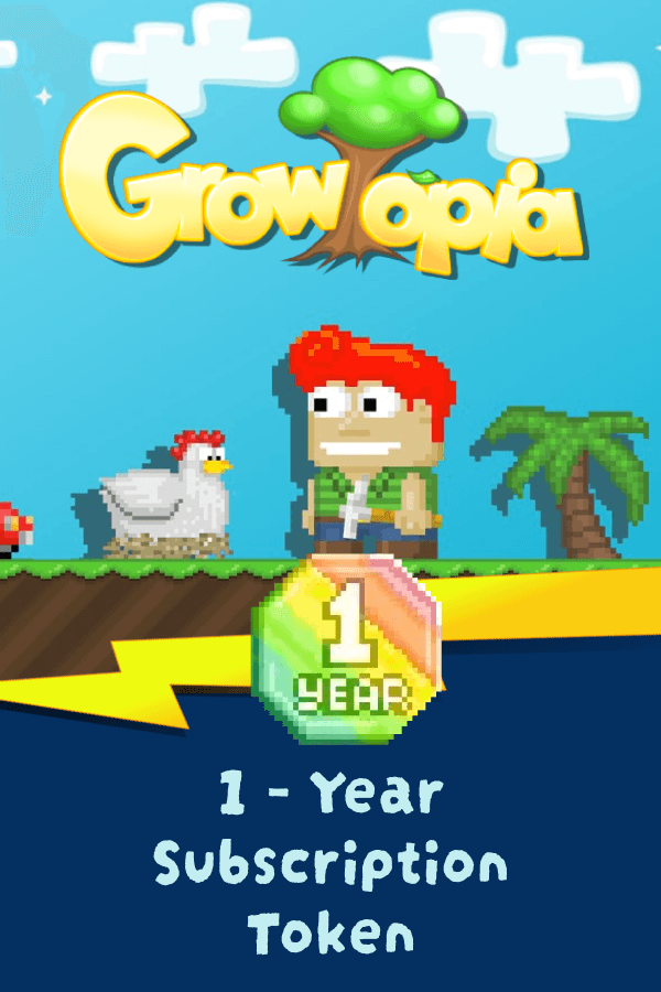 Growtopia • 1 - Year Subscription Token