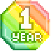 Growtopia - Top Up 1 - Year Subscription Token